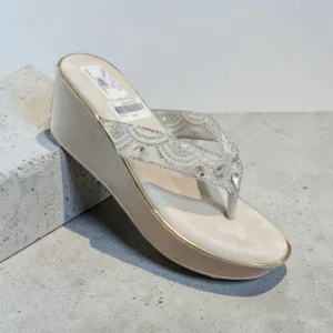 Starlight Embellished Wedge Sandals 👡 ART - D44-16