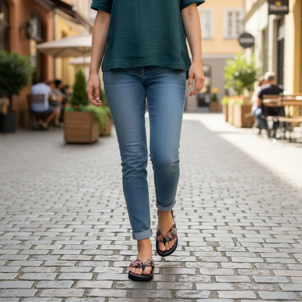 Nayaa Bloom Comfort Flip-Flops 🌸 ART - D43-42 - Image 4