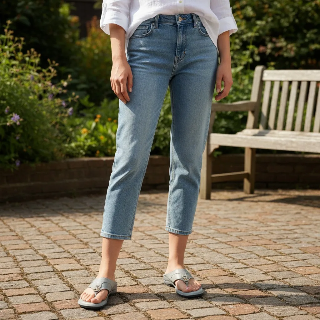 Azure Mist Embellished Comfort Flat π‘ ART - D44-36 - Image 2