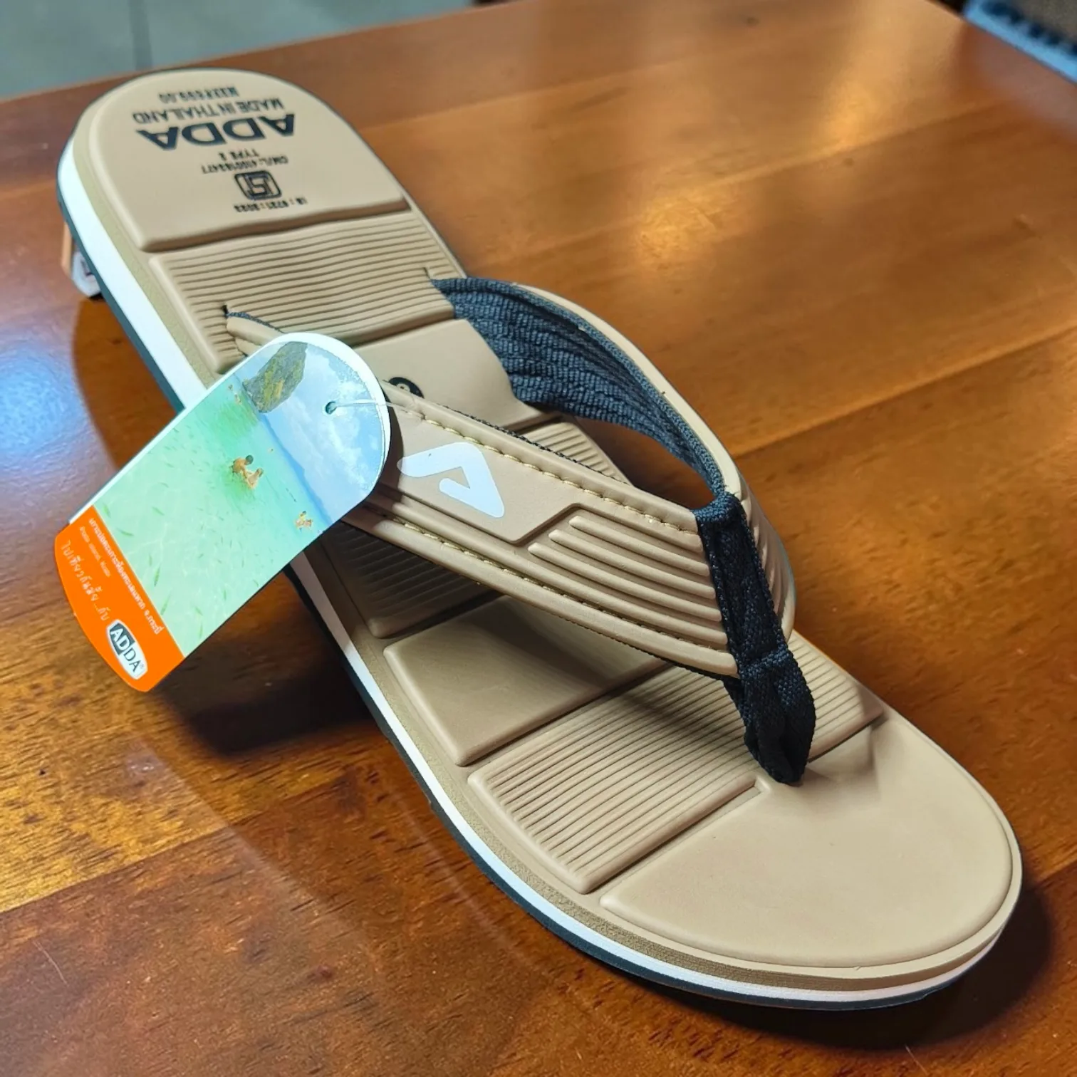 ADDA Men’s Comfort Thong Sandals (Thailand Series) 🩴 ART- MATRIX