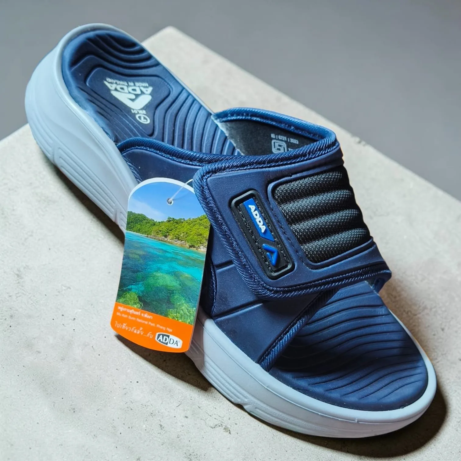 ADDA Uniglobe Comfort Slides 🩴ART - ENERGY-01 - Image 2