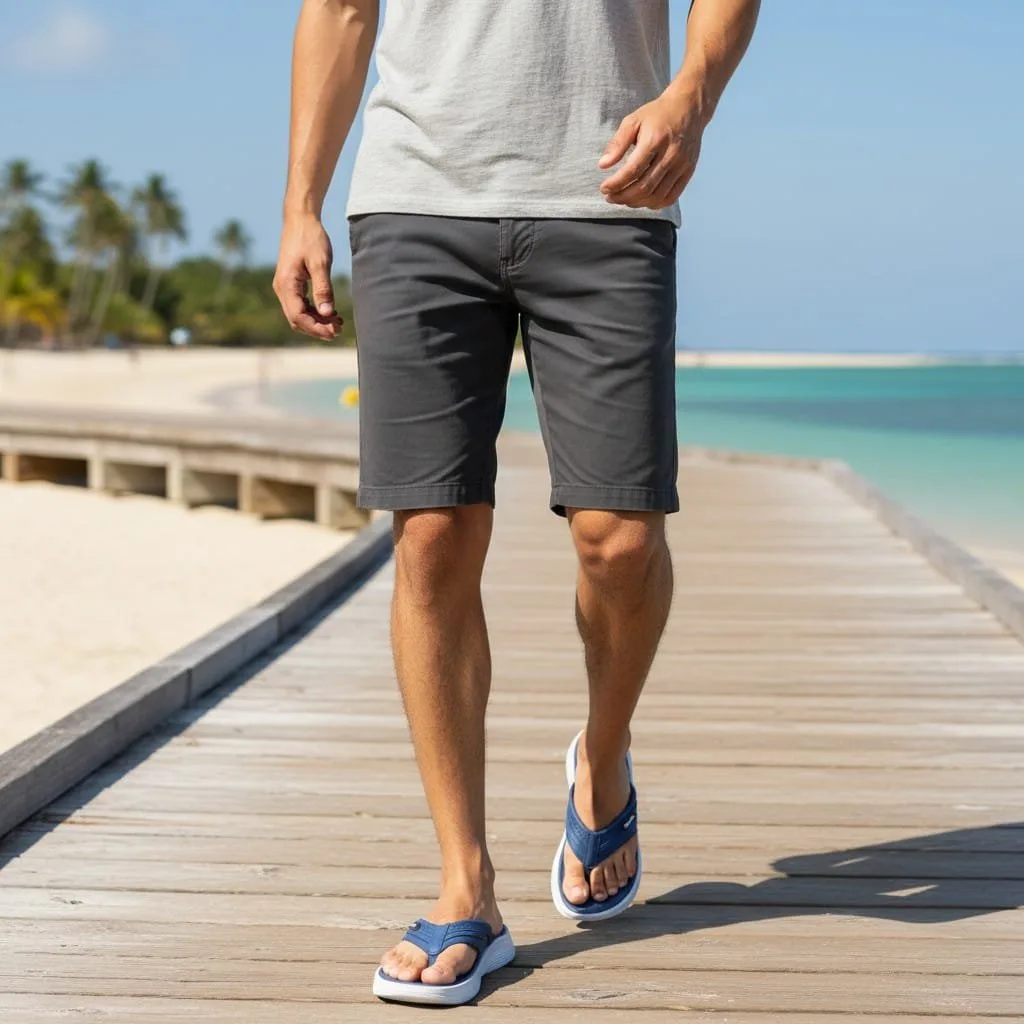 ADDA Uniglobe Comfort Flip-Flops ART - MUSTANG-01 - Image 5