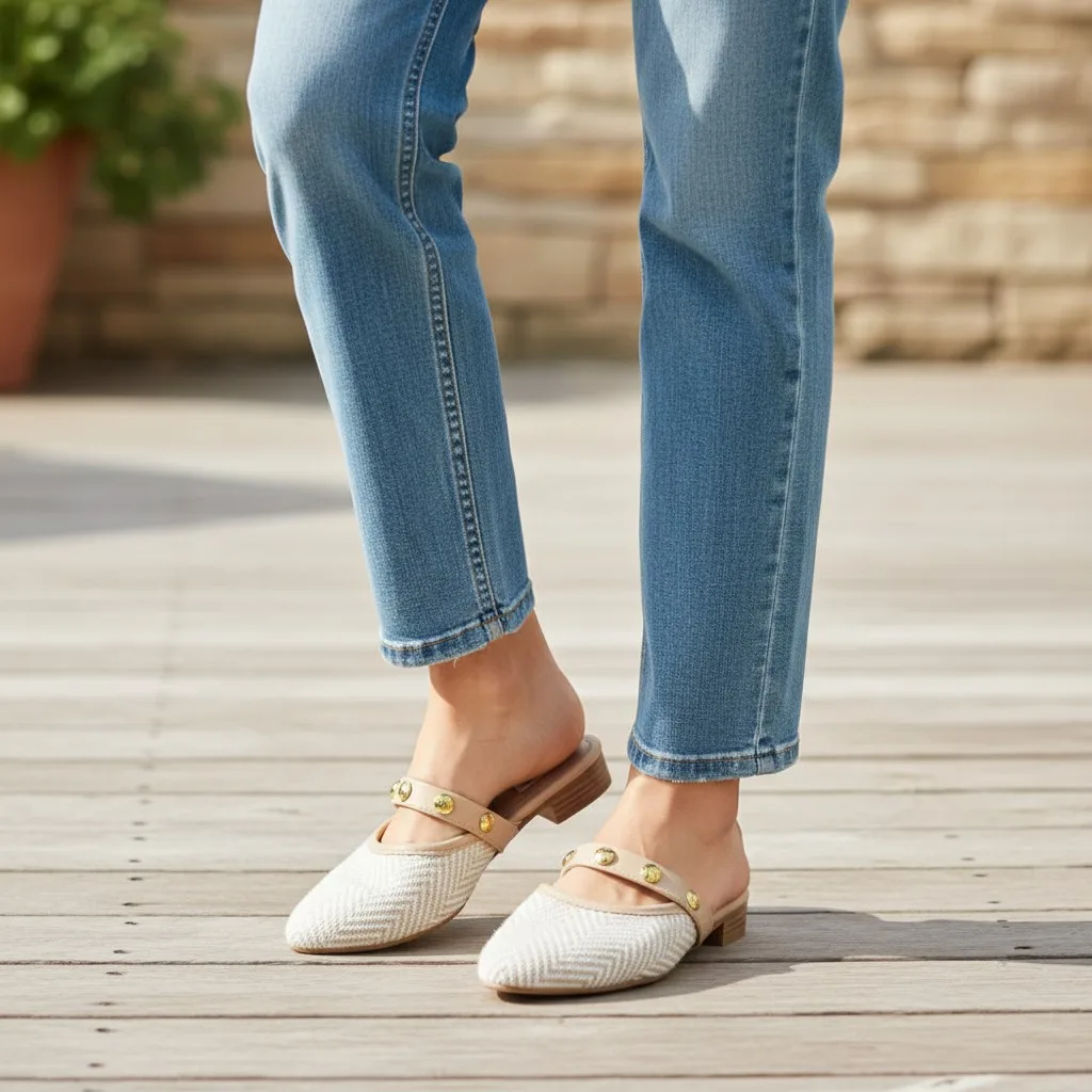 The Bohemian Studded Mule π‘ ART-D45-40 - Image 2