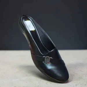 The Elegance Buckle Mule 👡ART- D45-38