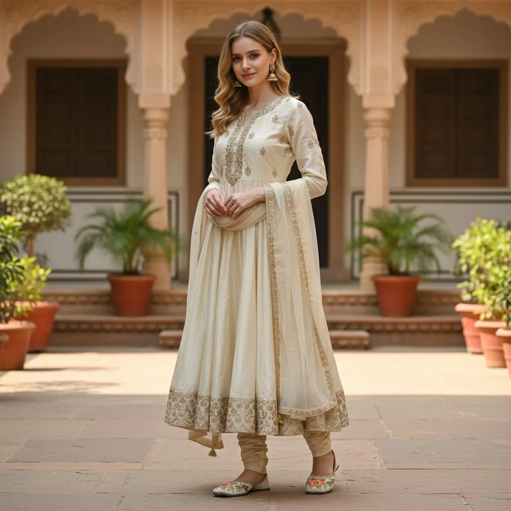 Zardozi Floral Velvet Juttis 🌸 ART - D45-36 - Image 4