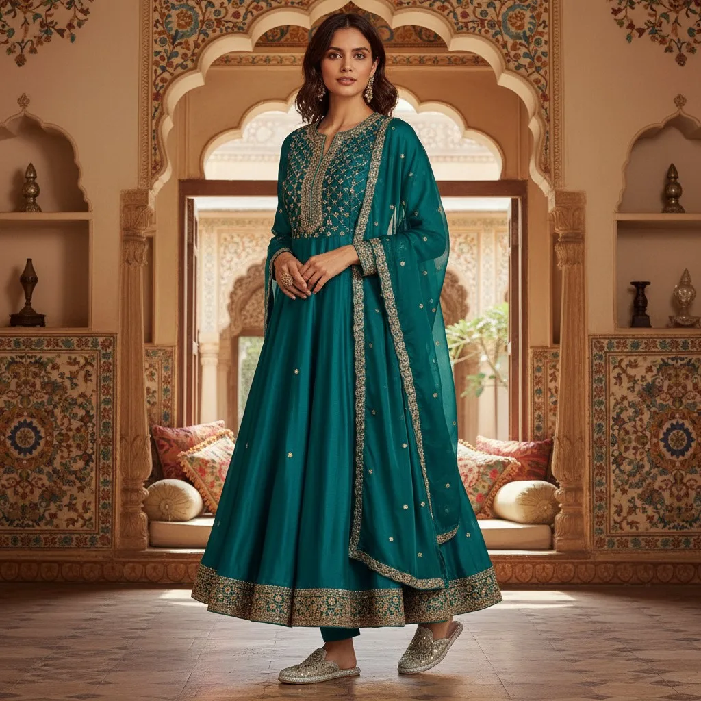 Crystal-Embellished Geometric Mesh Mules 👡
Luxury Pointed-Toe Flat Mules / Slides ✨ ART- D45-39 - Image 2