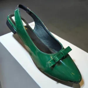 Emerald Patent Slingback Flat 👠 ART- D45-47