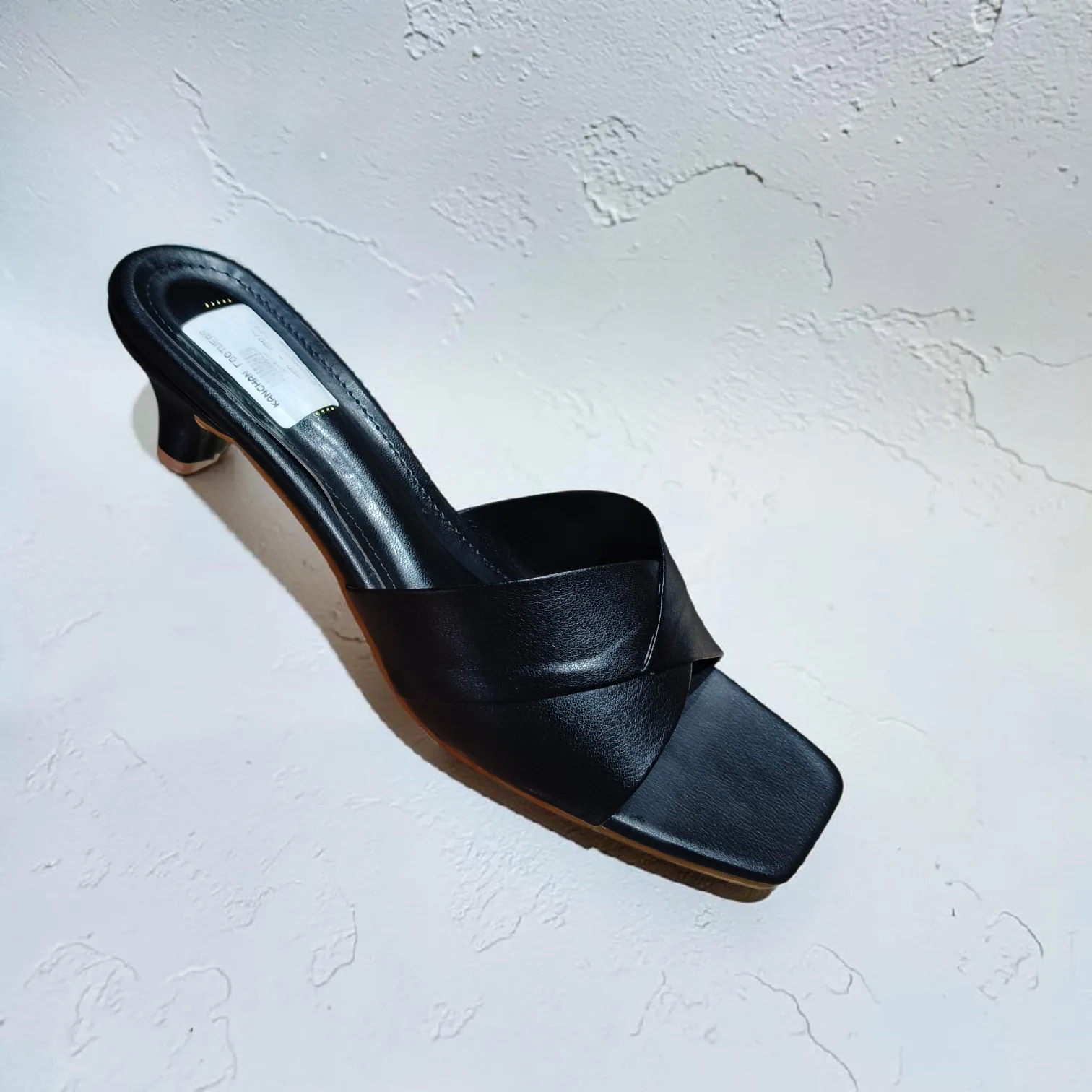 Midnight Twist Kitten Heel Mules ✨ ART - D44-25