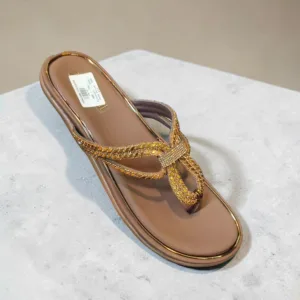 Glimmer-Gait Rhinestone Thong Sandals 👡 ART - D46-50