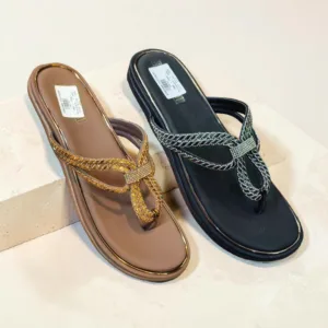 Glimmer-Gait Rhinestone Thong Sandals 👡 ART - D46-50