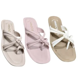 MOCS Elegant Knotted Strappy Flats 👡 ART - 6064