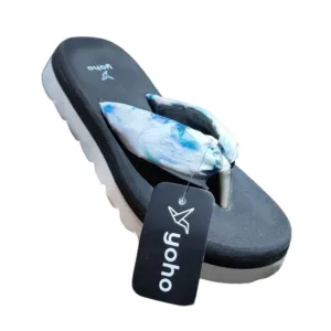 Yoho Bubbles Fabric Strap Flip-Flops 🩴✨ ART - Flora