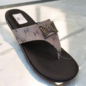 Floral Bow Patterned Comfort Wedges 👡 ART - D47-28