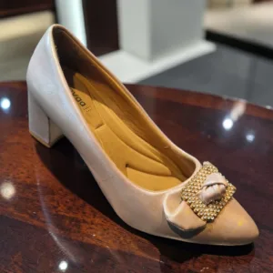 The Elegant Rhinestone Block Heel 👠 ART - D25-34