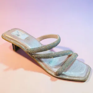 ✨ Shimmering Elegance Kitten Heels ✨ ART - D47-20