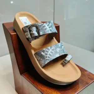 The "Artisan Azure" Toe-Loop Sandal 🎨 ART - 28003