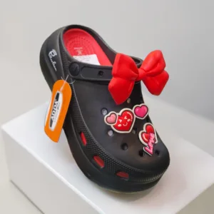 ADDA Uniglobe "Love & Bow" Edition Clog 🎀 ART - Cindy 1