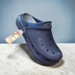 ADDA Men’s Comfort Injection Clogs (Navy/Grey) 👟  ART - Progress 01