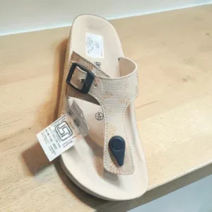 Condor Beige Floral Comfort Slides ART - Ck62