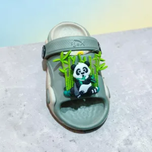 Panda & Bamboo Kids' Comfort Clogs 🐼🎋 ART - JERRY 2