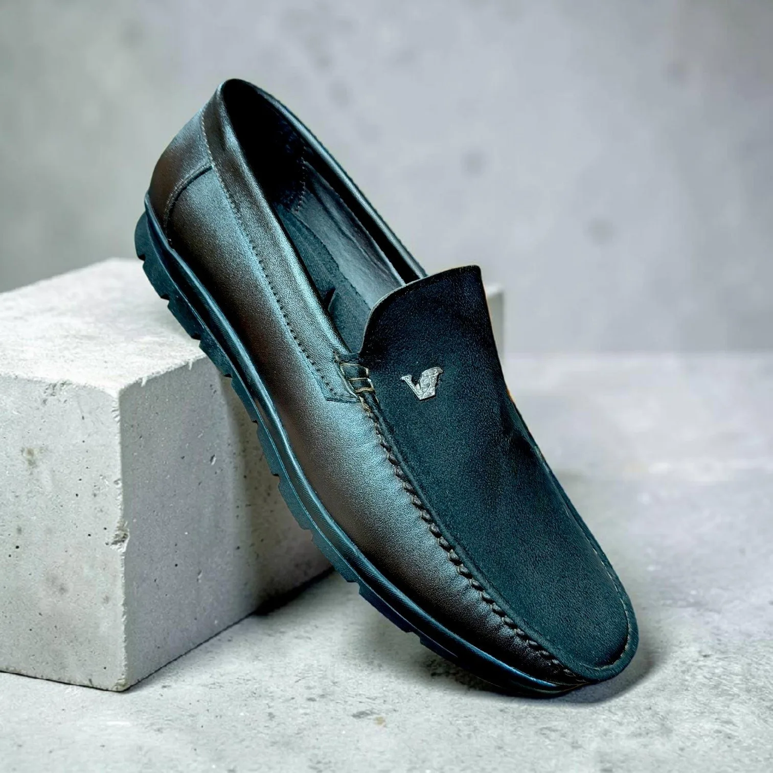 🏷️ Premium Men's Dual-Texture Smart Loafers ART - D42-58 - Image 5