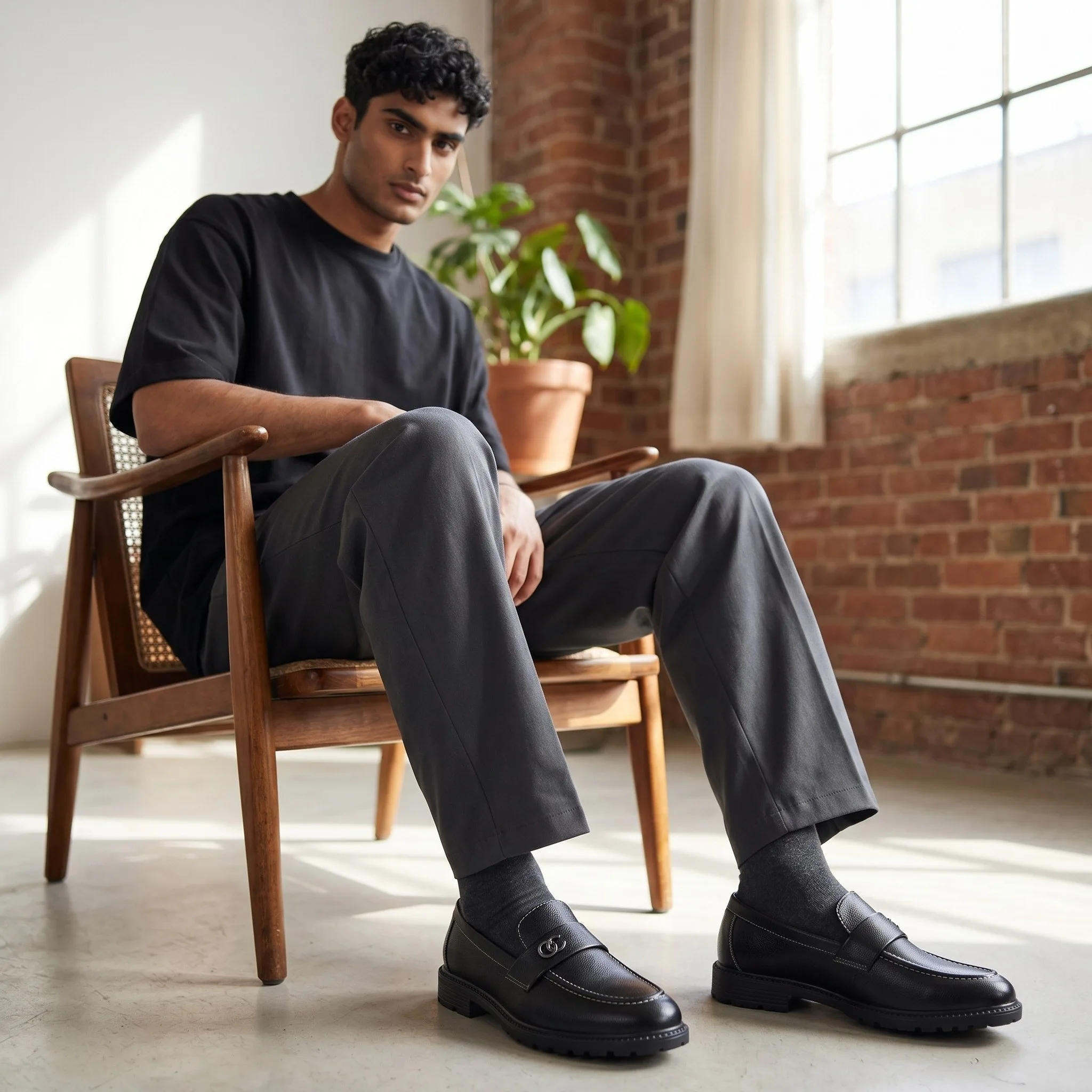 Modern Interlocking-G Penny Loafers 👞 ART - D47-11 - Image 2