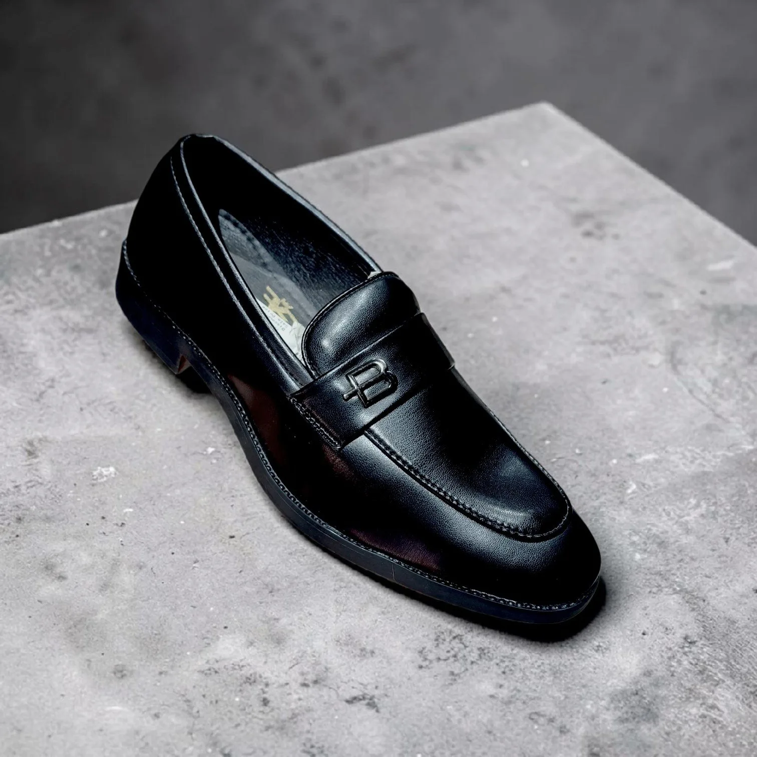 The Vanguard Monogram Leather Loafer ART - d42-05