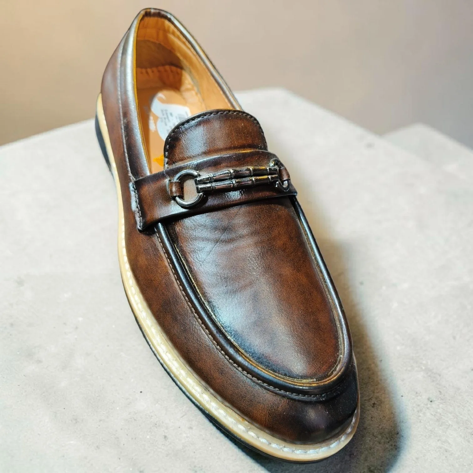The Burnished Bit Loafer 👞ART - D46-23