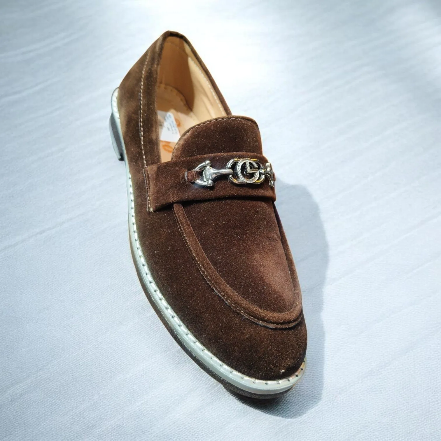 Luxury Brown Velvet Bit Loafers ✨ ART - D47-05 - Image 2